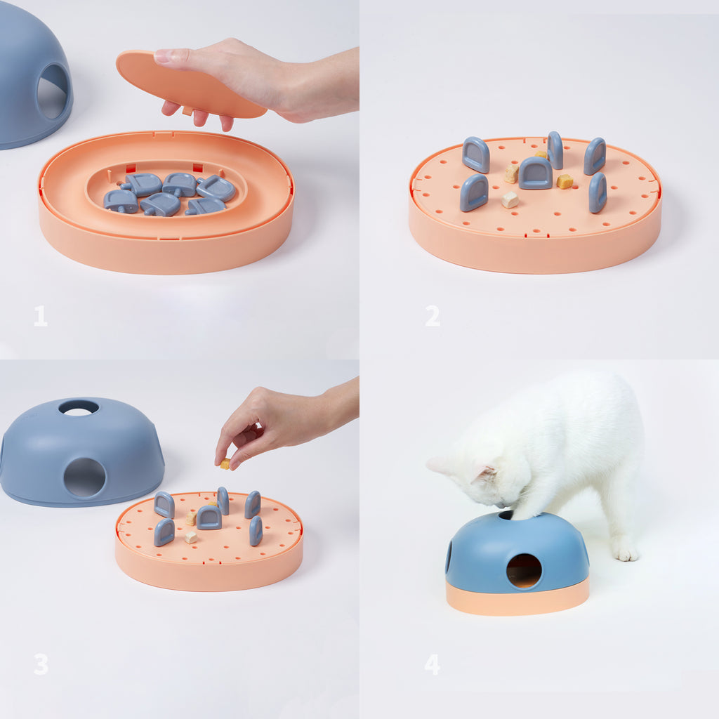 hola puzzle cat toy--make your cats busy and happy everyday