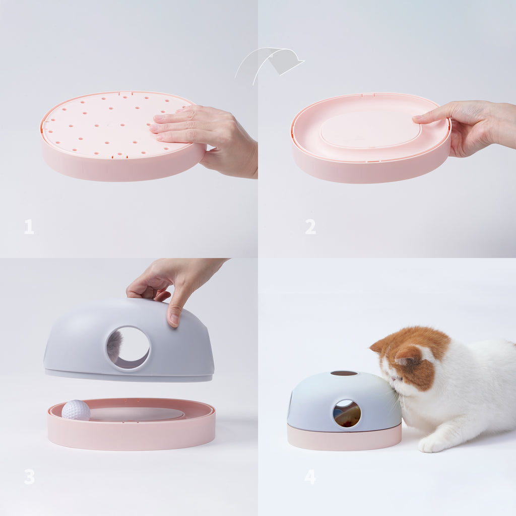 hola puzzle cat toy--make your cats busy and happy everyday