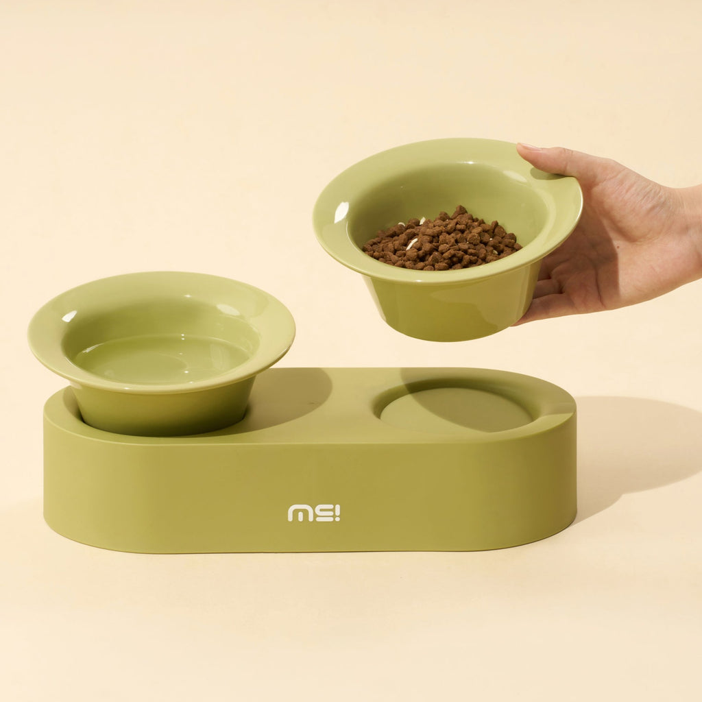 makesure jingle pet bowl-green 