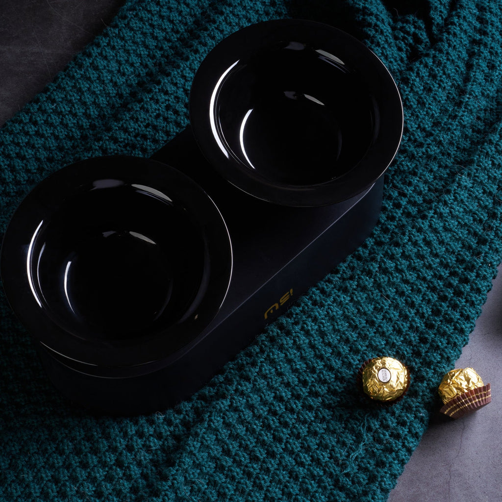 makesure jingle pet bowl-black