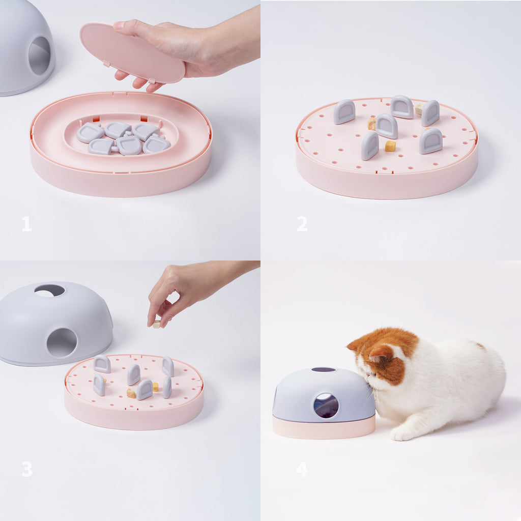 hola puzzle cat toy--make your cats busy and happy everyday