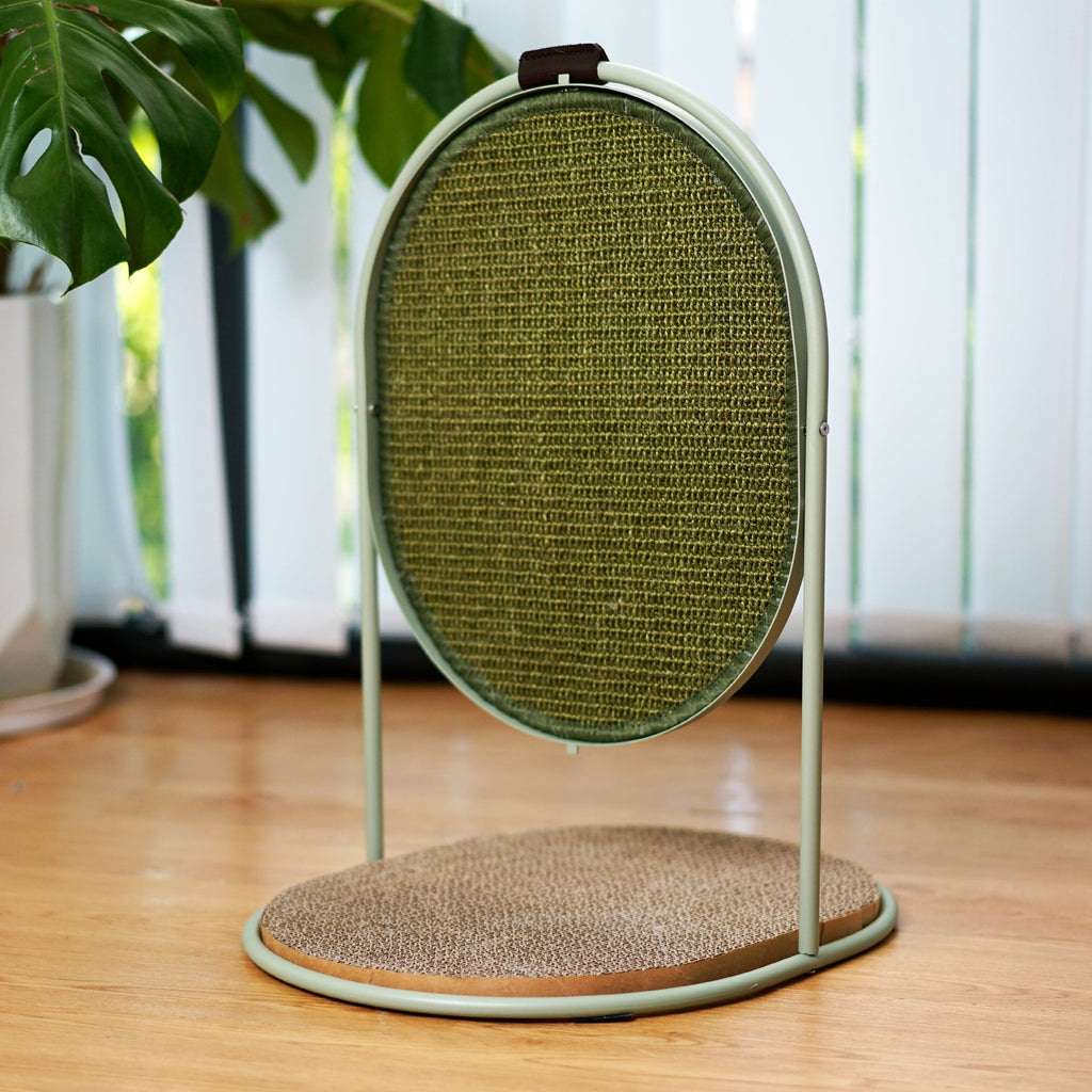 makesure cat scratching post-basil green